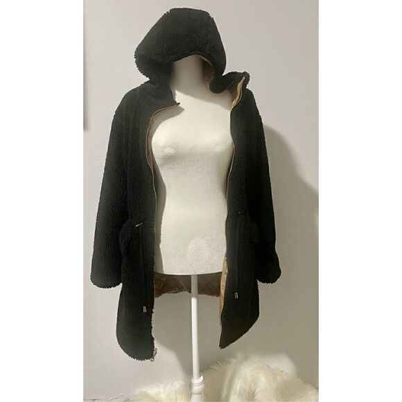 Kate Spade Reversible Teddy Coat S - Picture 2 of 10